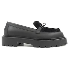 Hermes ICONE Kelly Buckle Calfskin Sheepskin Shoes 35 - Hermès