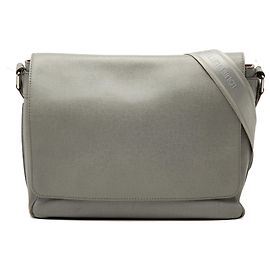 Louis Vuitton Gray Taiga Roman MM