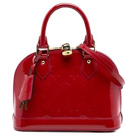 Louis Vuitton Alma BB Monogram Vernis rosso