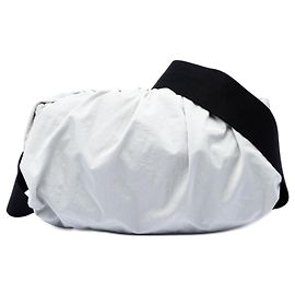 Bandolera The Body en nylon blanco Bottega Veneta