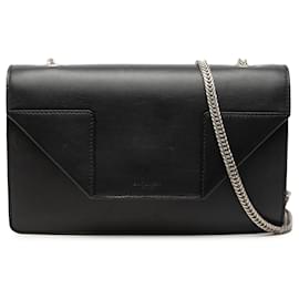 Borsa a tracolla Betty in pelle piccola nera Saint Laurent