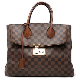 Louis Vuitton Marrone Damier Ebene Ascot