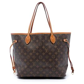 Louis Vuitton Marrón Monogram Neverfull MM