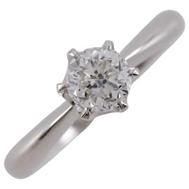 Pt900 Platin Diamantring - Autre Marque