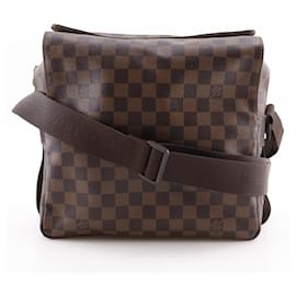 Borsa a tracolla Louis Vuitton Naviglio in tela Damier