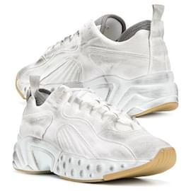 Sneakers Rockerway Dirty Leather White - Acne