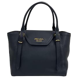 Bolso Tote y Bolso de Hombro Bitelogrein Flap - Prada