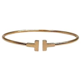 Tiffany & Co Bracciale sottile in filo oro rosa
