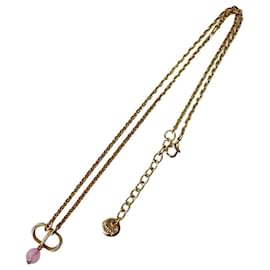Collana Petit CD Icon Pearl Rose Gold Pink da donna - Dior