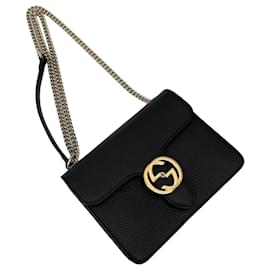 Gucci Piccola borsa a tracolla con catena intrecciata