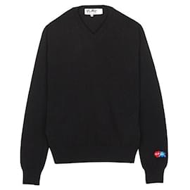Strickpullover Invader Double Wappen AZ - Comme Des Garcons