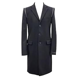 Givenchy Cappotto in cashmere con dettaglio zip