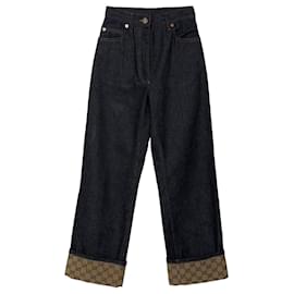 Gucci Pantalones vaqueros con dobladillo sin usar