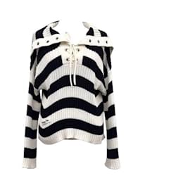 Gestreckter Strick mit Kapuze - Dior