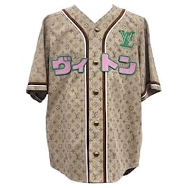 Louis Vuitton Unbenutztes Baseballhemd aus Leder
