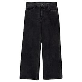 Pantalones de denim de algodón Sleepy Slim Charcoal - Céline