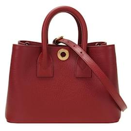 Mini borsa in pelle Vermont Check - Burberry