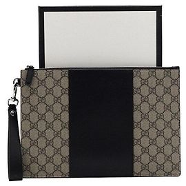 Gucci Clutch Eden GG Supreme con tracolla