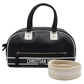 Bowling Bag, Tote und Schultertasche Vibe Gold Navy Medium - Dior