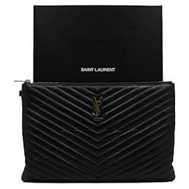 Clutch per documenti Matelassé Monogram grande - Saint Laurent