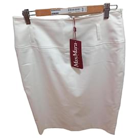 Falda Tubo Max Mara Studio Crema