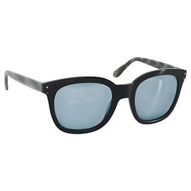 Gafas de sol GUCCI Plástico Gris Negro Auth hk3942M