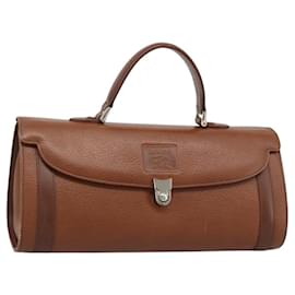 Burberry Handtasche aus Leder braun Goldton Auth ep15309