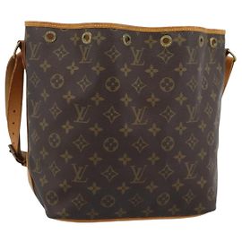 LOUIS VUITTON Borsa a Spalla Monogram Petit Noe M42226 LV Auth 189528