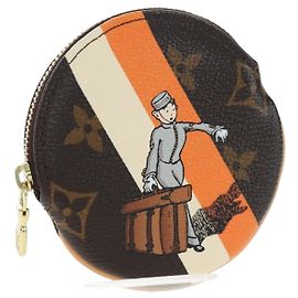 LOUIS VUITTON Monogram Groom Porte Monnaie Coin Purse M60037 LV Auth am12213SAV