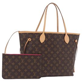 LOUIS VUITTON Monogram Neverfull MM Tote Bag M40156 LV Auth 190304SM