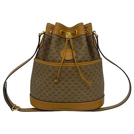 Borsa a tracolla con coulisse Gucci Vintage Micro GG Pattern