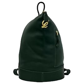 Zaino in pelle Loewe Anton Logo