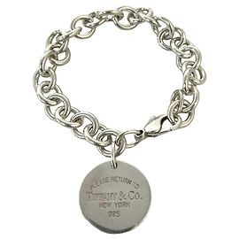 Tiffany & Co Bracciale Tiffany Vintage Return to Round Tag