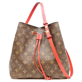 Borsa a Spalla Louis Vuitton Coquelicot Red NeoNoe MM