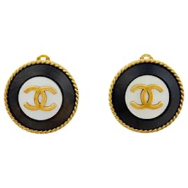 Orecchini a clip Chanel placcati in oro