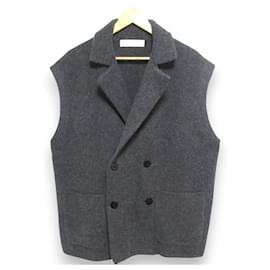 Autre Marque Chaleco Double Jacket sin mangas de lana de oveja GALERIE VIE