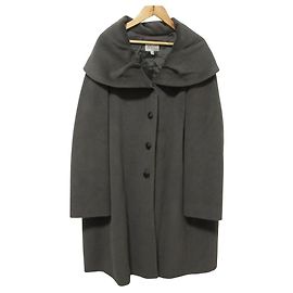 Abrigo largo de mezcla de cachemira y angora Armani Collezioni