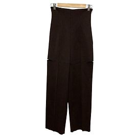 Autre Marque Fetico KNITTED SLIT TROUSERS Pantaloni