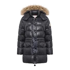 Moncler Daunenjacke mit Pelzkapuze