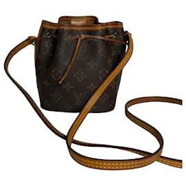 Louis Vuitton Noe Mini Borsa a Secchiello Monogram Canvas