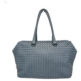 Bottega Veneta Intrecciato Boston Bag aus Leder für Damen