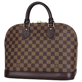 Borsa Louis Vuitton Alma in Damier Brown