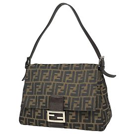 Borsa a tracolla Fendi Mamma Baguette