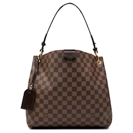 Louis Vuitton Marrone Damier Ebene Graceful PM