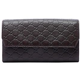 Clutch Gucci Marrone Guccissima