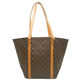Bolso de Compras Louis Vuitton Marrón Monogram