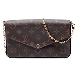 Louis Vuitton Pochette Felicie Monogram Marrone