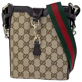 Mini borsa a secchiello a tracolla Gucci