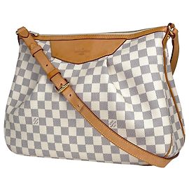 Louis Vuitton Siracusa MM Crossbody Shoulder Bag