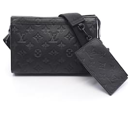 Borsa a tracolla da uomo Louis Vuitton Monogram Shadow